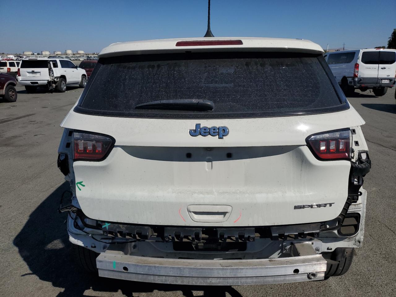 2019 Jeep Compass Sport VIN: 3C4NJCAB0KT727164 Lot: 81289585