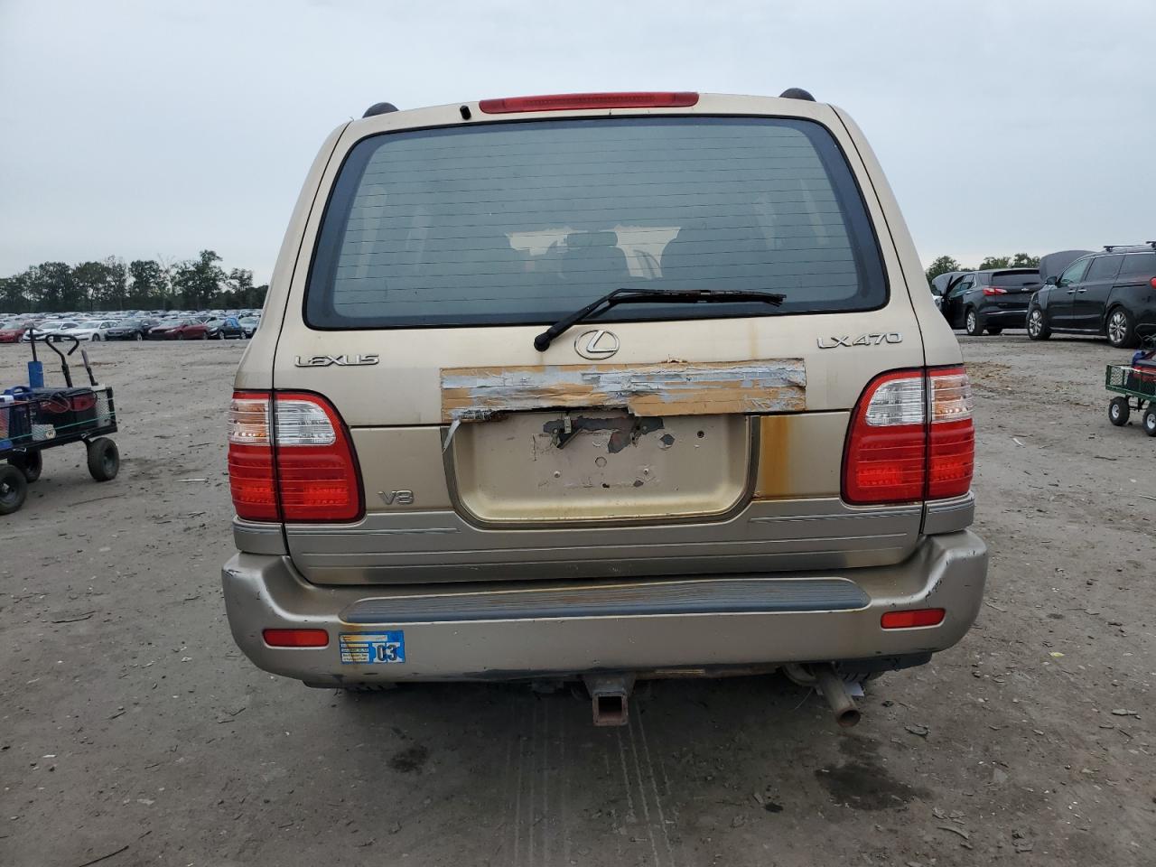 1998 Lexus Lx 470 VIN: JT6HT00W7W0016338 Lot: 84747095