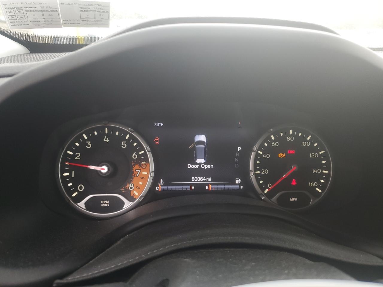 2015 Jeep Renegade Trailhawk VIN: ZACCJBCT0FPB60866 Lot: 84374735