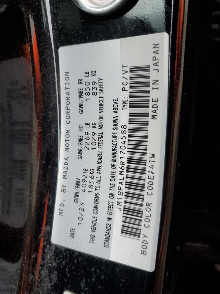 2024 Mazda 3 Preferred VIN: JM1BPALM6R1704588 Lot: 81643415