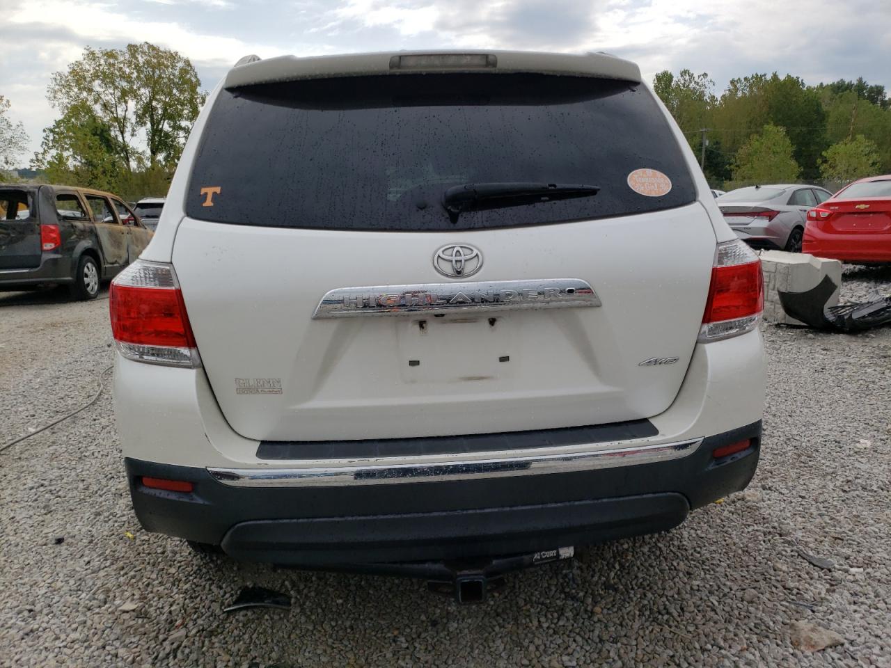 2012 Toyota Highlander Base VIN: 5TDBK3EH5CS110563 Lot: 80119675