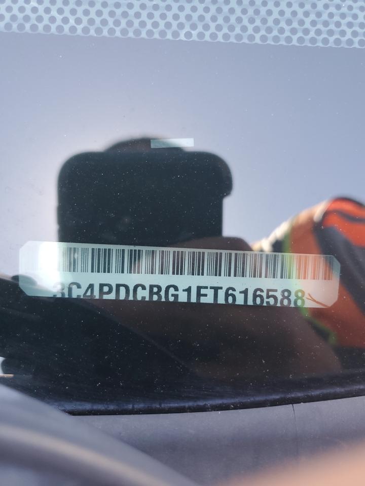 2015 Dodge Journey Sxt VIN: 3C4PDCBG1FT616588 Lot: 83851765