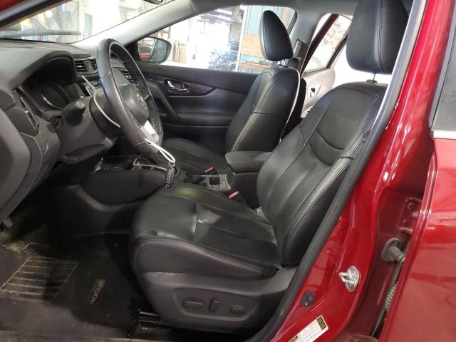  NISSAN ROGUE 2019 Красный