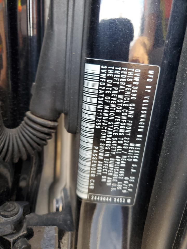 2019 Volkswagen Beetle S VIN: 3VWFD7AT3KM717859 Lot: 83755215