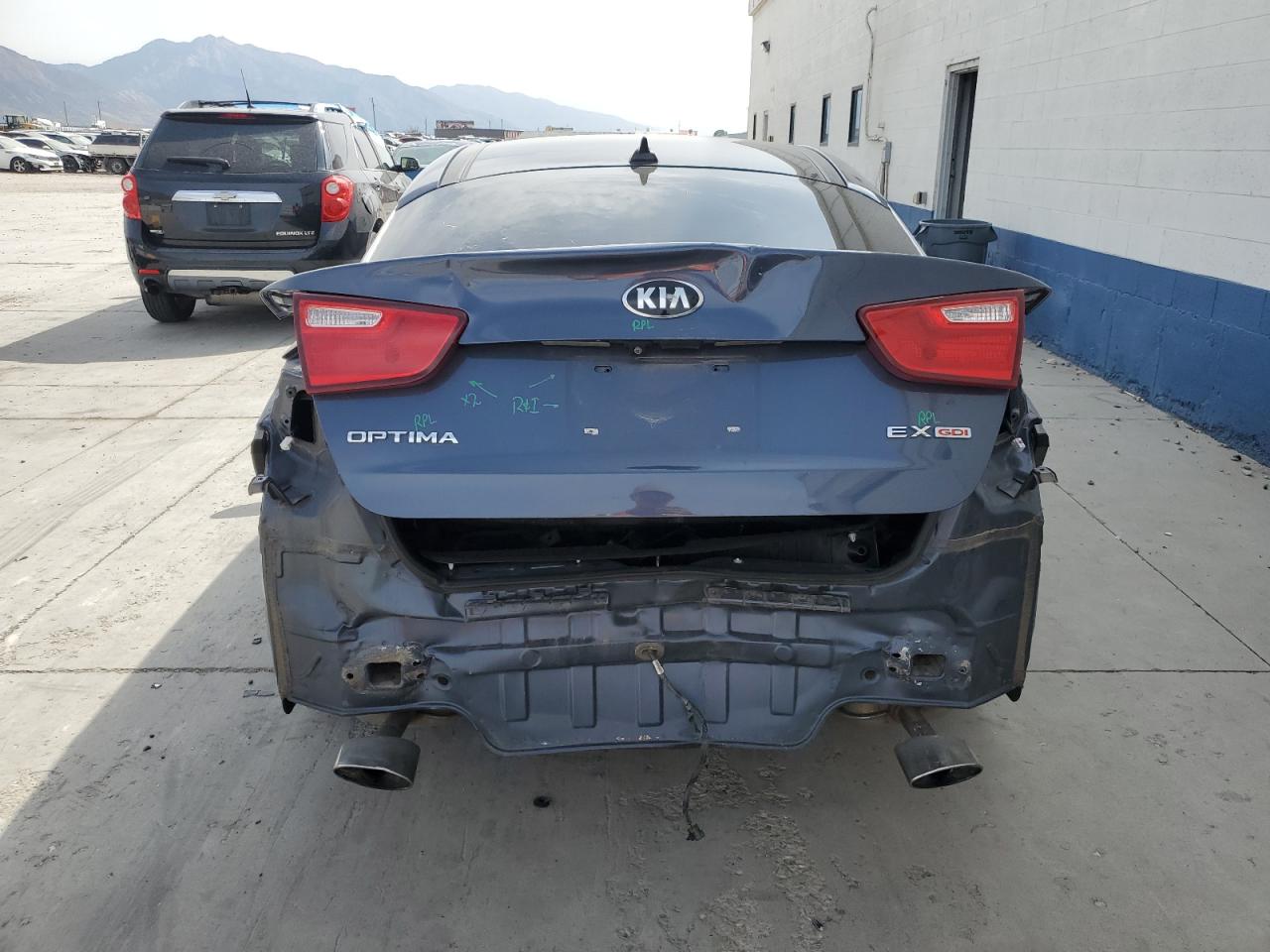 2015 Kia Optima Ex VIN: 5XXGN4A72FG421101 Lot: 81625995