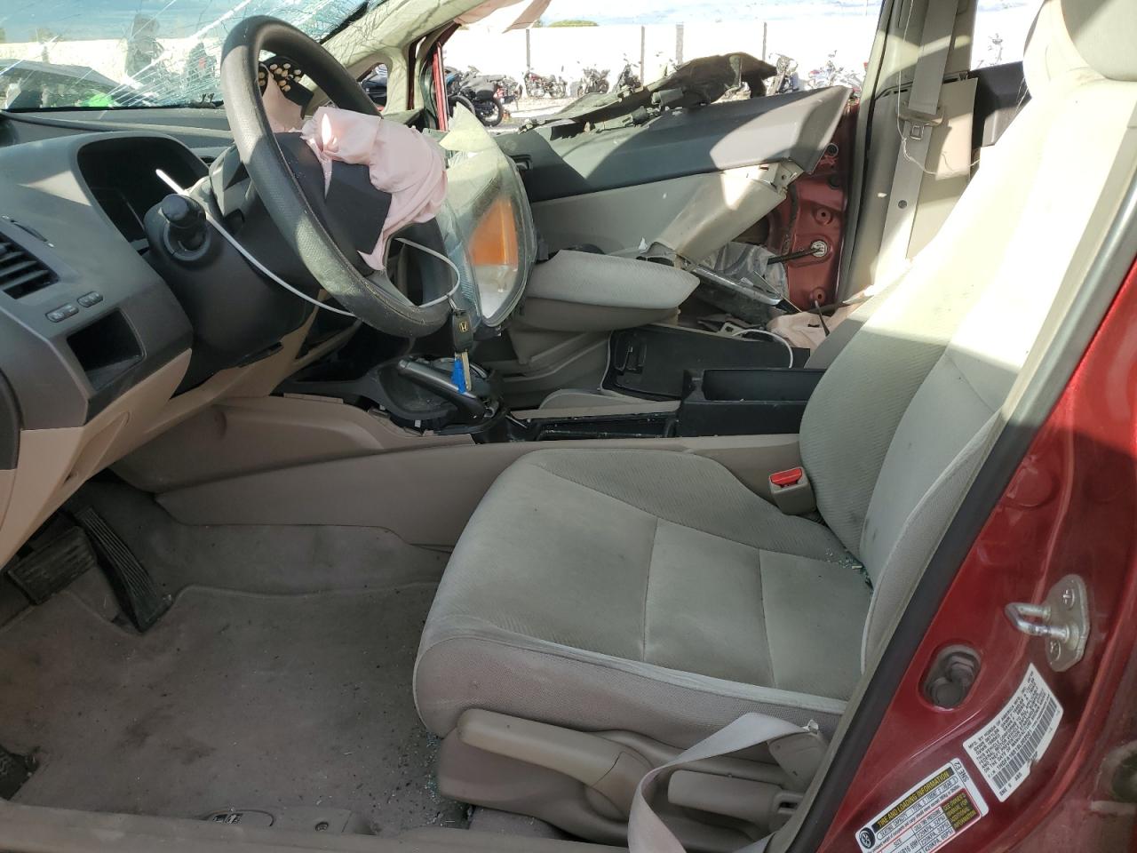 2009 Honda Civic Lx VIN: 1HGFA16519L002501 Lot: 84422685