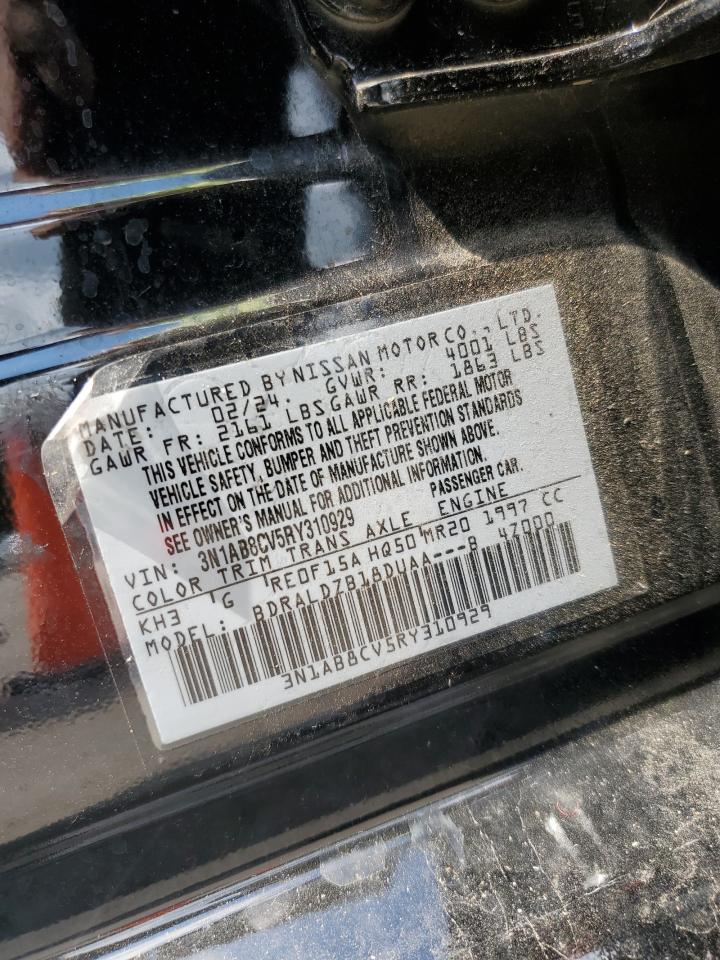 2024 Nissan Sentra Sv VIN: 3N1AB8CV5RY310929 Lot: 71425165