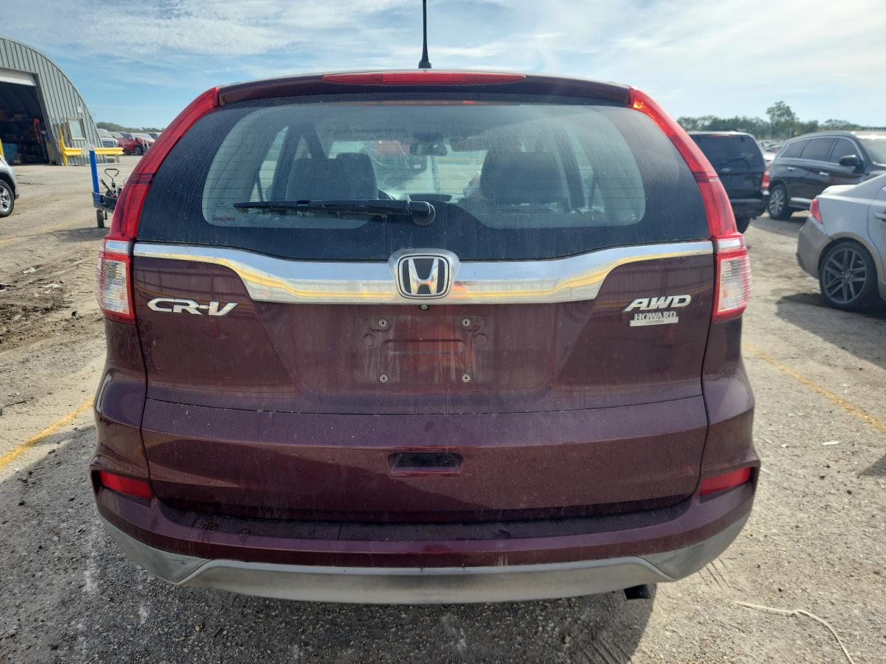 2015 Honda Cr-V Lx VIN: 2HKRM4H33FH646274 Lot: 81930155