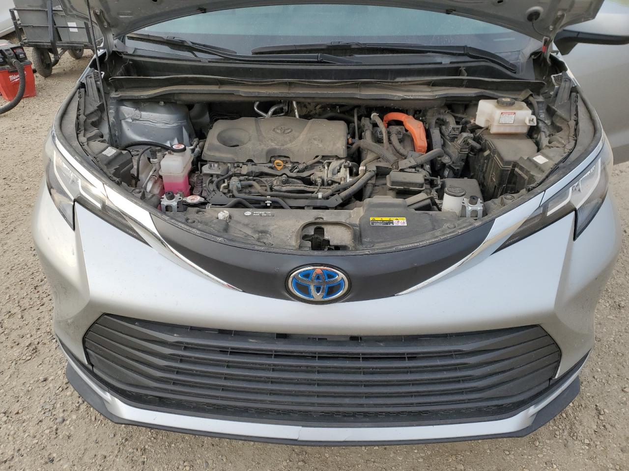 2021 Toyota Sienna Le VIN: 5TDGSKFC1MS002171 Lot: 83992875