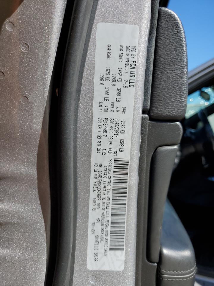 2018 Jeep Grand Cherokee Laredo VIN: 1C4RJFAGXJC484620 Lot: 81606765