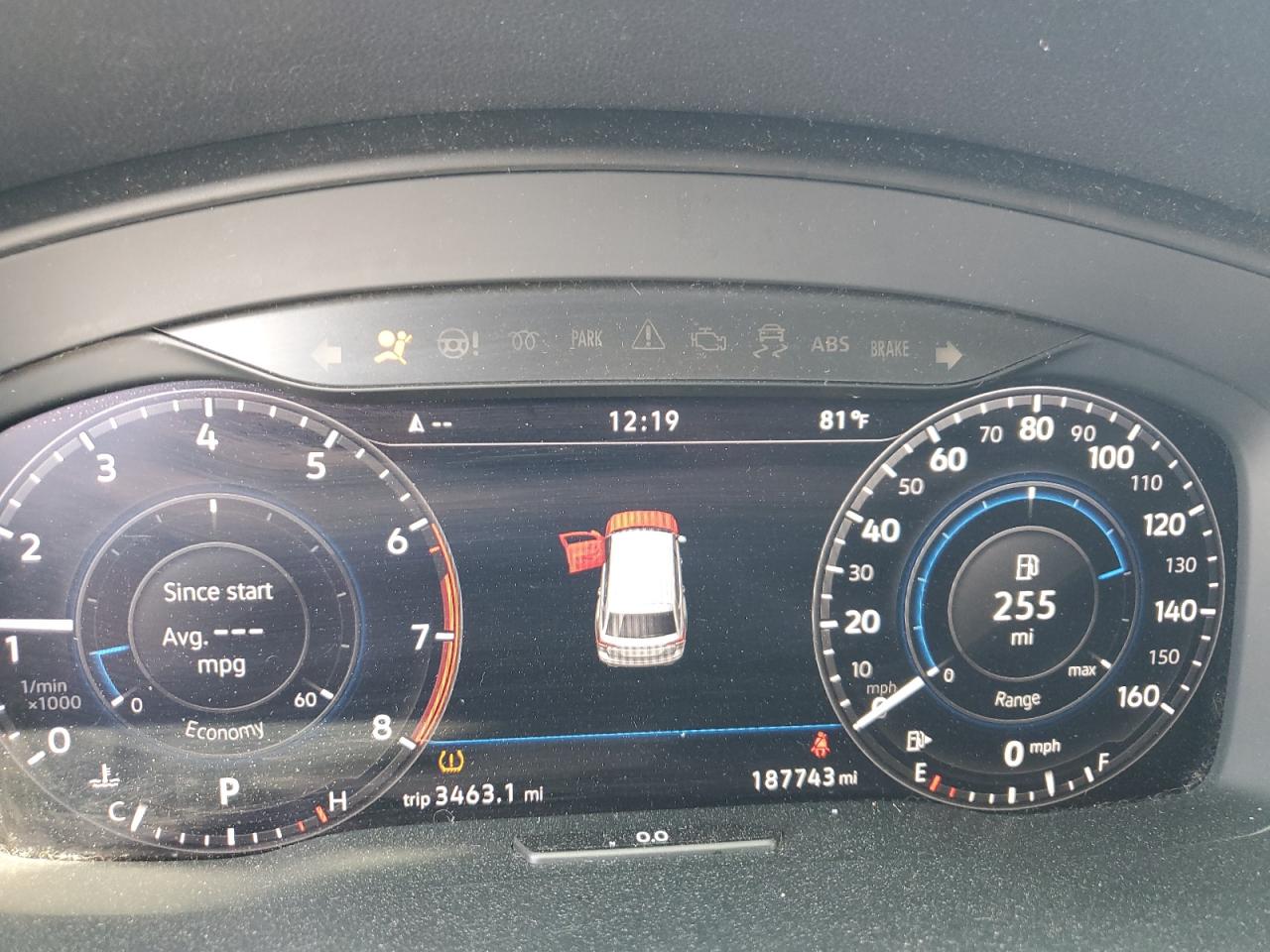 2018 Volkswagen Atlas Sel Premium VIN: 1V2NR2CA9JC543292 Lot: 70696875