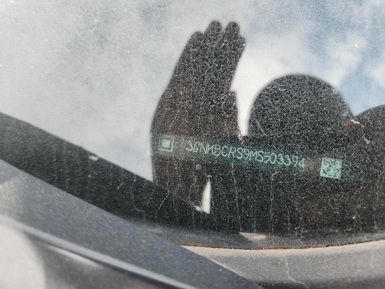 2021 Chevrolet Blazer 2Lt VIN: 3GNKBCRS9MS503394 Lot: 83887855