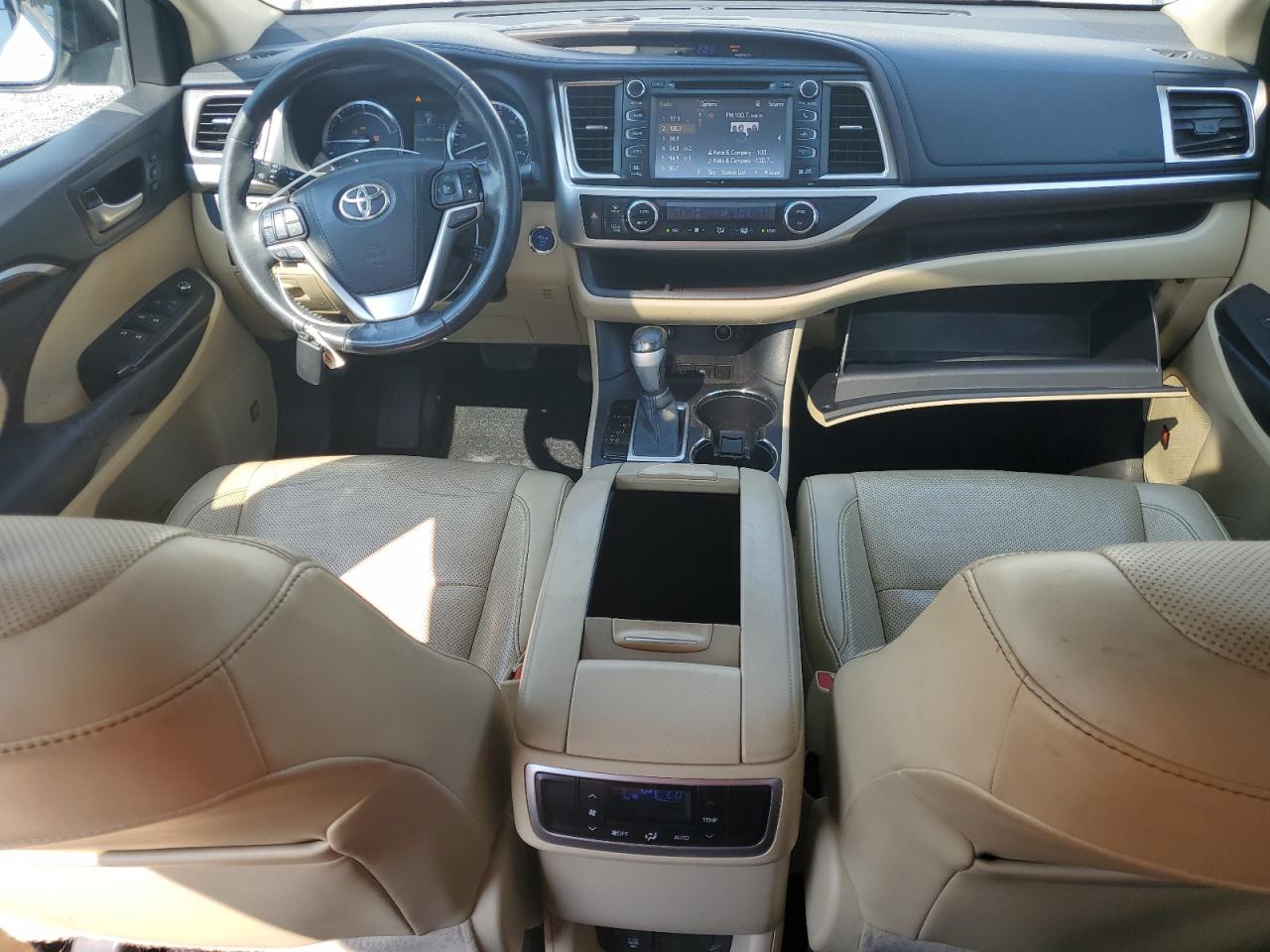 2015 Toyota Highlander Hybrid Limited VIN: 5TDDCRFH1FS010147 Lot: 71541875