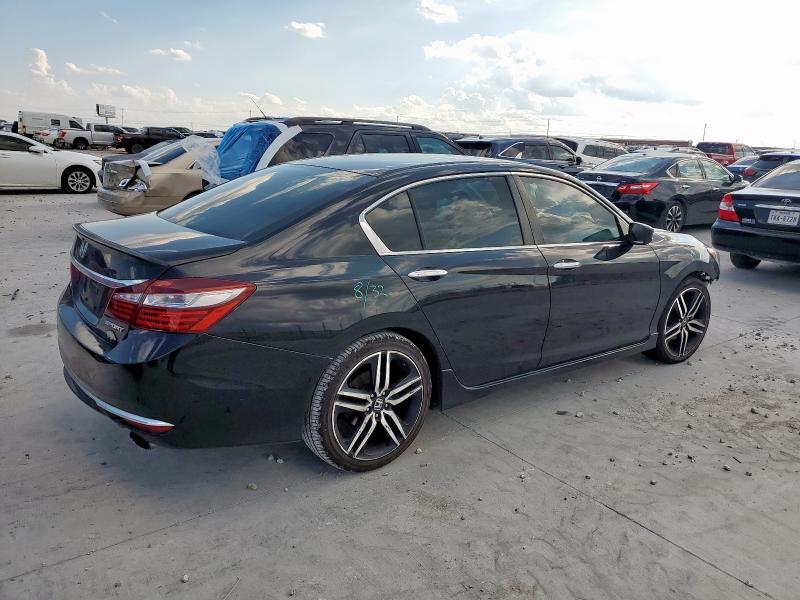  HONDA ACCORD 2016 Черный