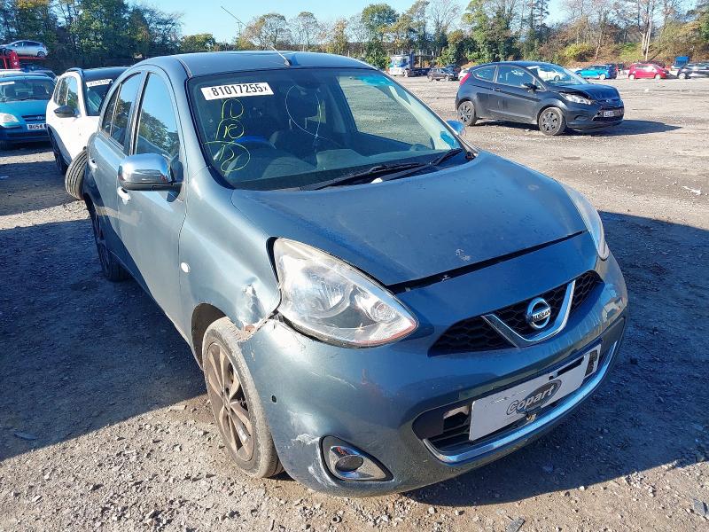 2016 NISSAN MICRA N-TEC CVT 