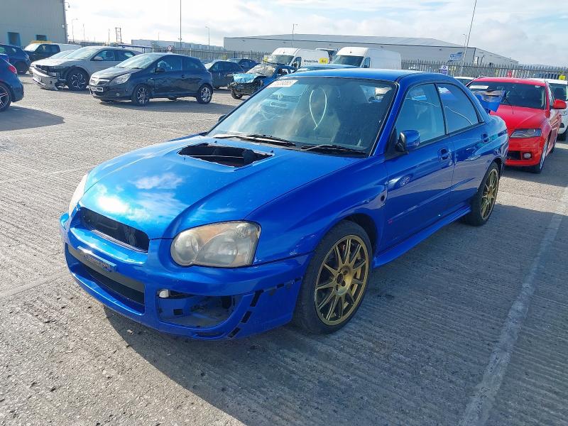 2003 SUBARU IMPREZA WRX-STI TYPE UK  for sale at Copart CHESTER