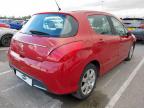 2012 PEUGEOT 308 ACTIVE HDI  for sale at Copart CHESTER
