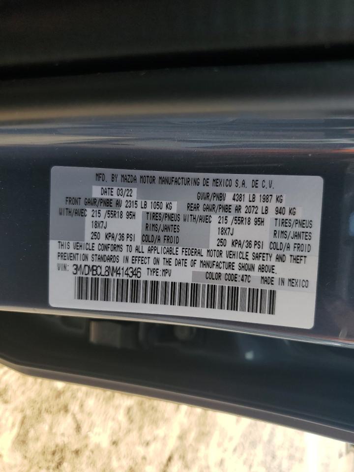 2022 Mazda Cx-30 Preferred VIN: 3MVDMBCL8NM414346 Lot: 71610055