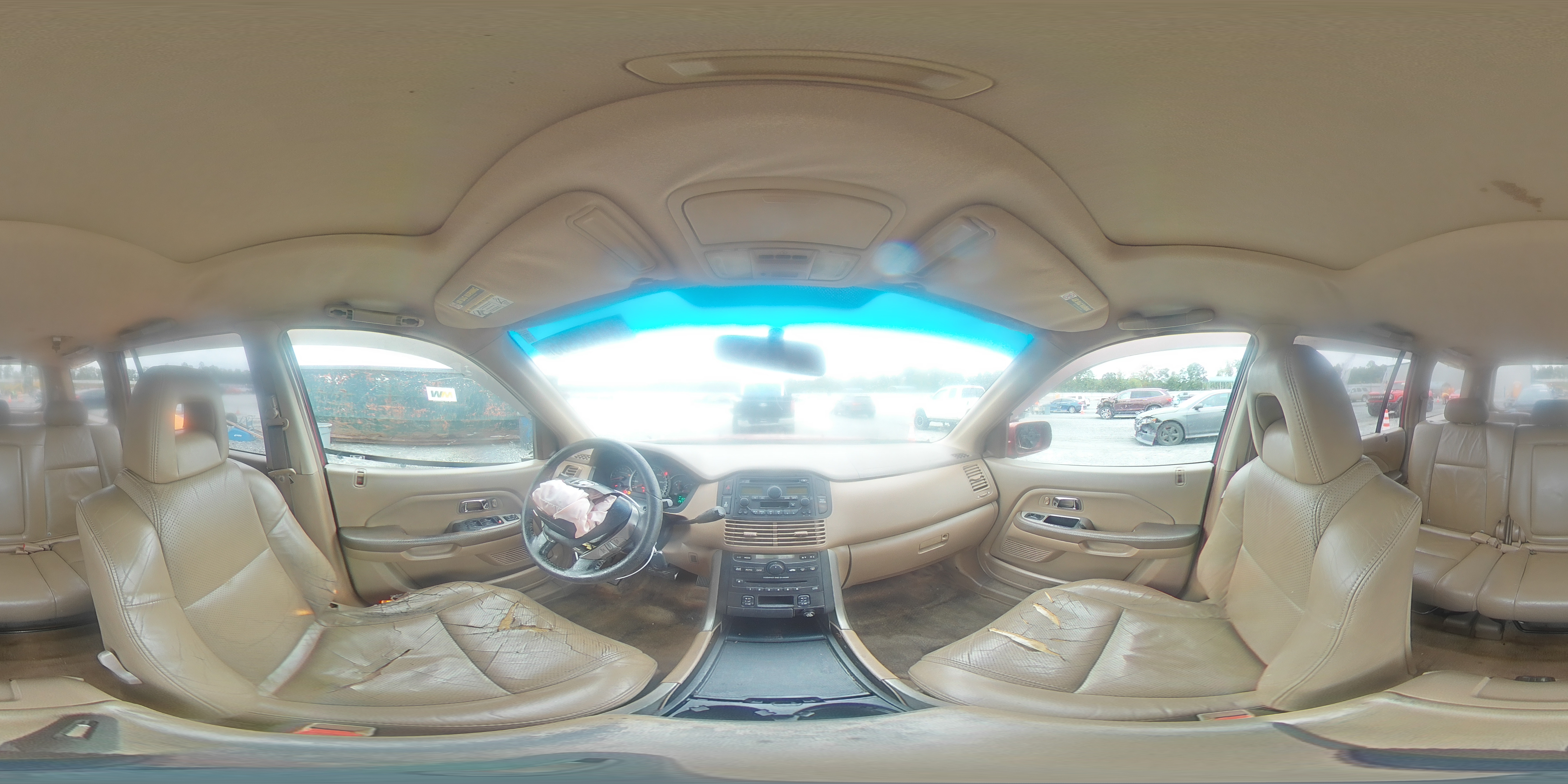 2005 Honda Pilot Exl VIN: 5FNYF18555B032314 Lot: 84432955