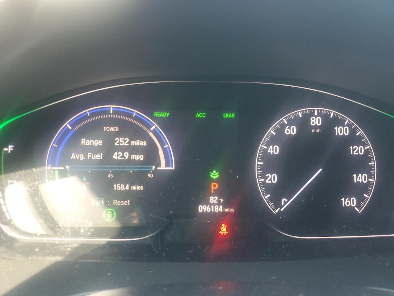 2019 Honda Insight Ex VIN: 19XZE4F50KE007298 Lot: 80053565