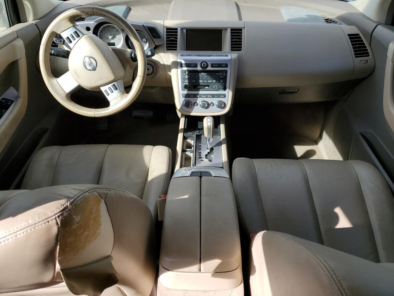 2007 Nissan Murano Sl VIN: JN8AZ08TX7W502874 Lot: 71521685