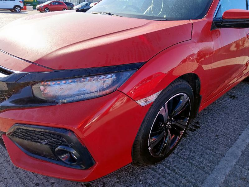 2017 HONDA CIVIC EX VTEC CVT 
