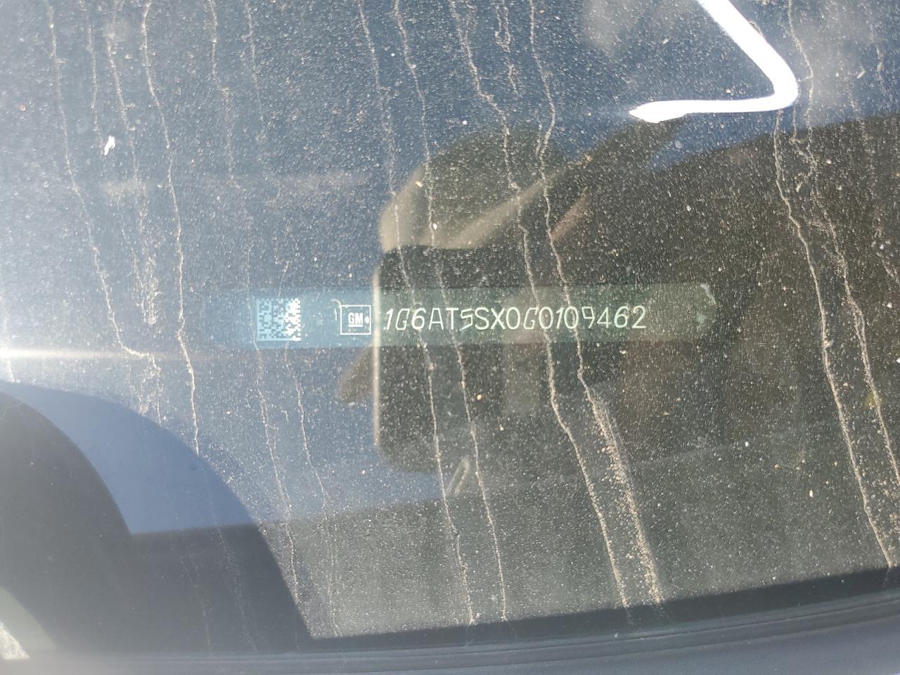 2016 Cadillac Cts Premium Collection VIN: 1G6AT5SX0G0109462 Lot: 81780245