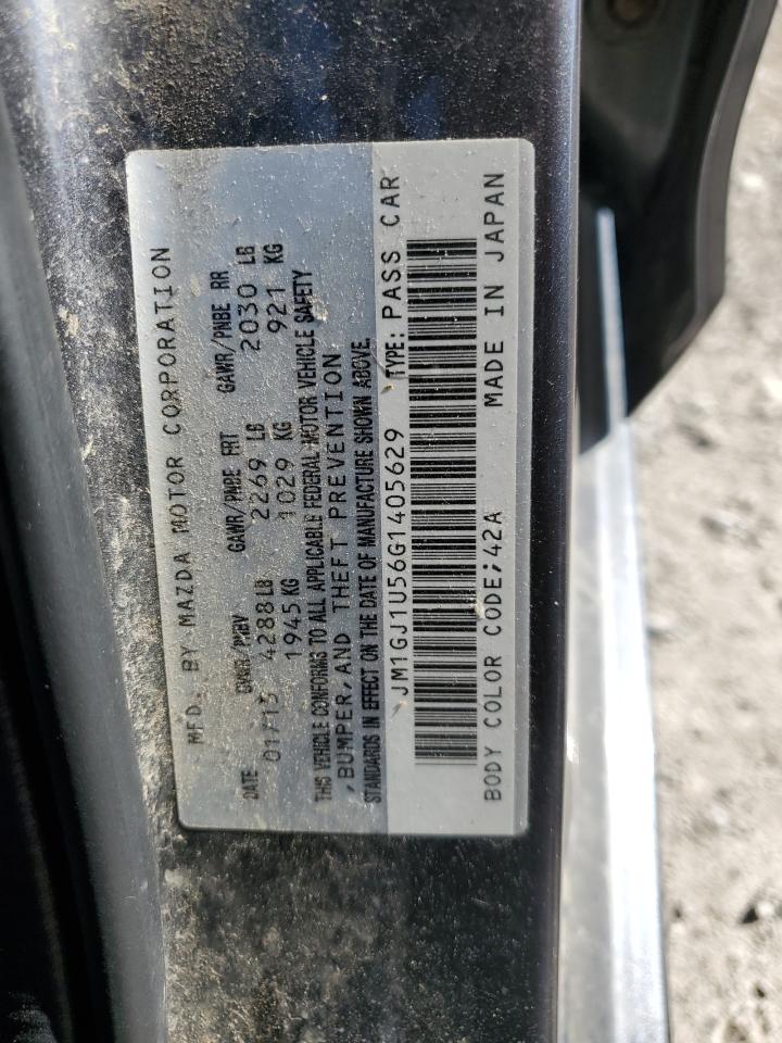 2016 Mazda 6 Sport VIN: JM1GJ1U56G1405629 Lot: 83975495