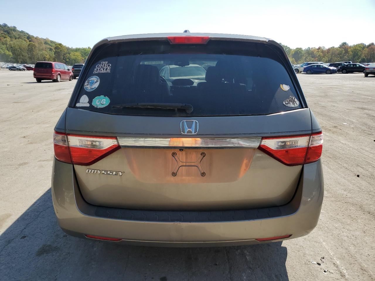 2011 Honda Odyssey Exl VIN: 5FNRL5H67BB053772 Lot: 80957885