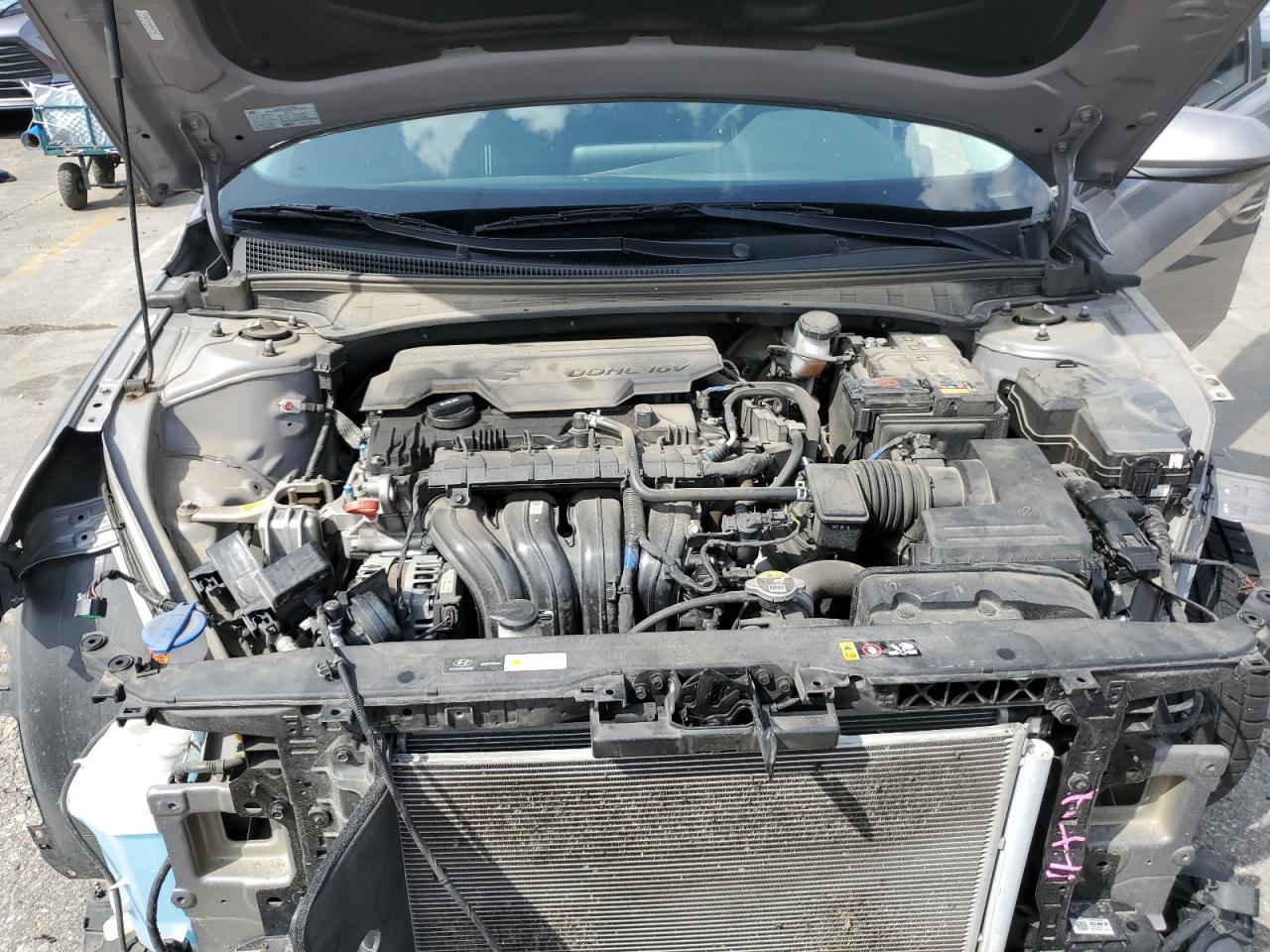 2021 Hyundai Elantra Sel VIN: KMHLS4AG0MU210909 Lot: 81487225