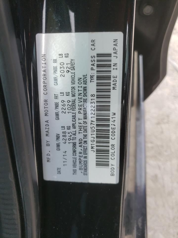 2015 Mazda 6 Sport VIN: JM1GJ1U57F1222318 Lot: 81566055