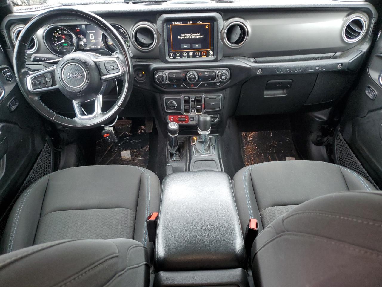 2022 Jeep Wrangler Unlimited Rubicon 4Xe VIN: 1C4JJXR60NW108544 Lot: 81227125