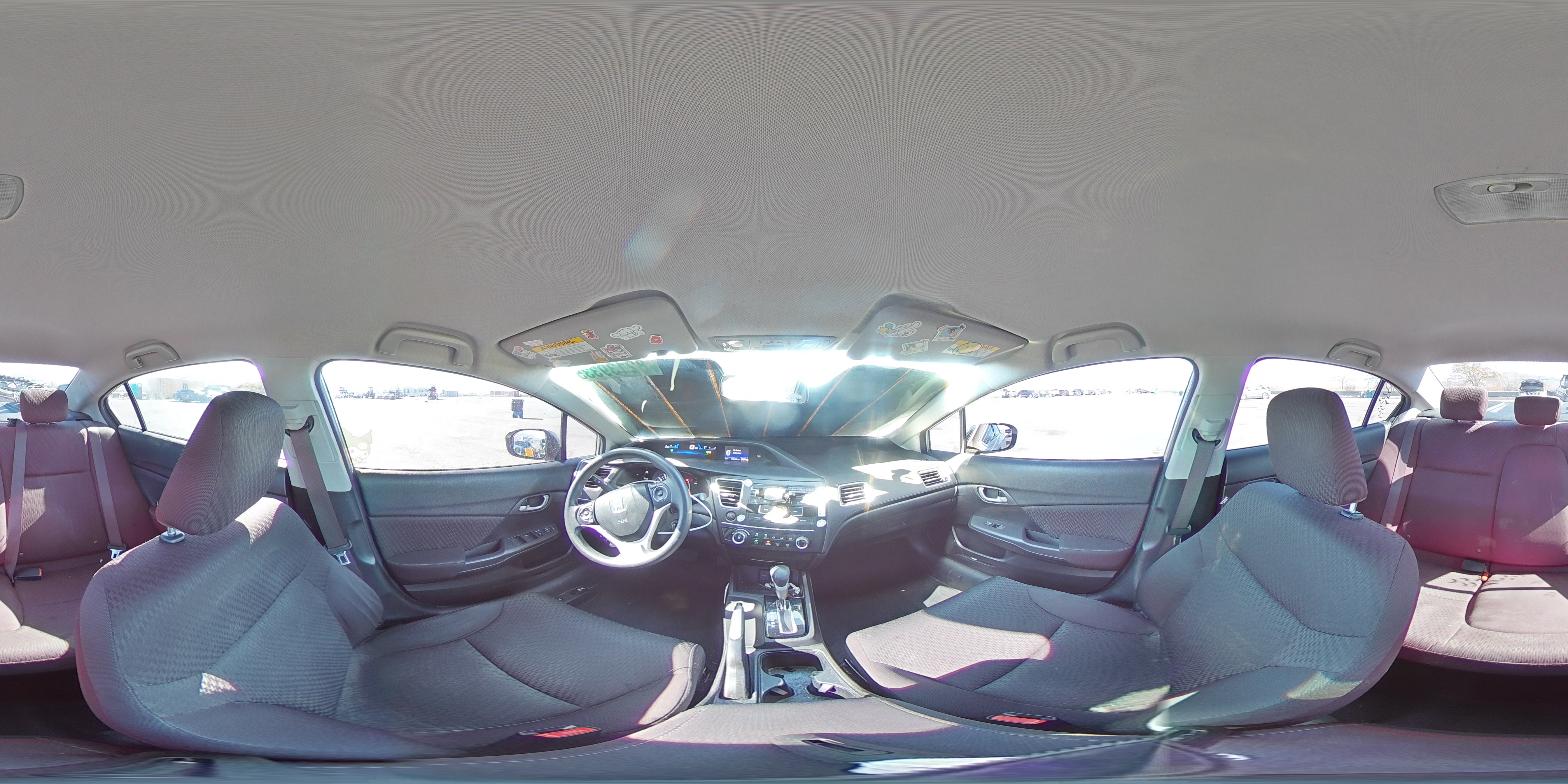 2014 Honda Civic Lx VIN: 19XFB2F55EE057022 Lot: 82139335