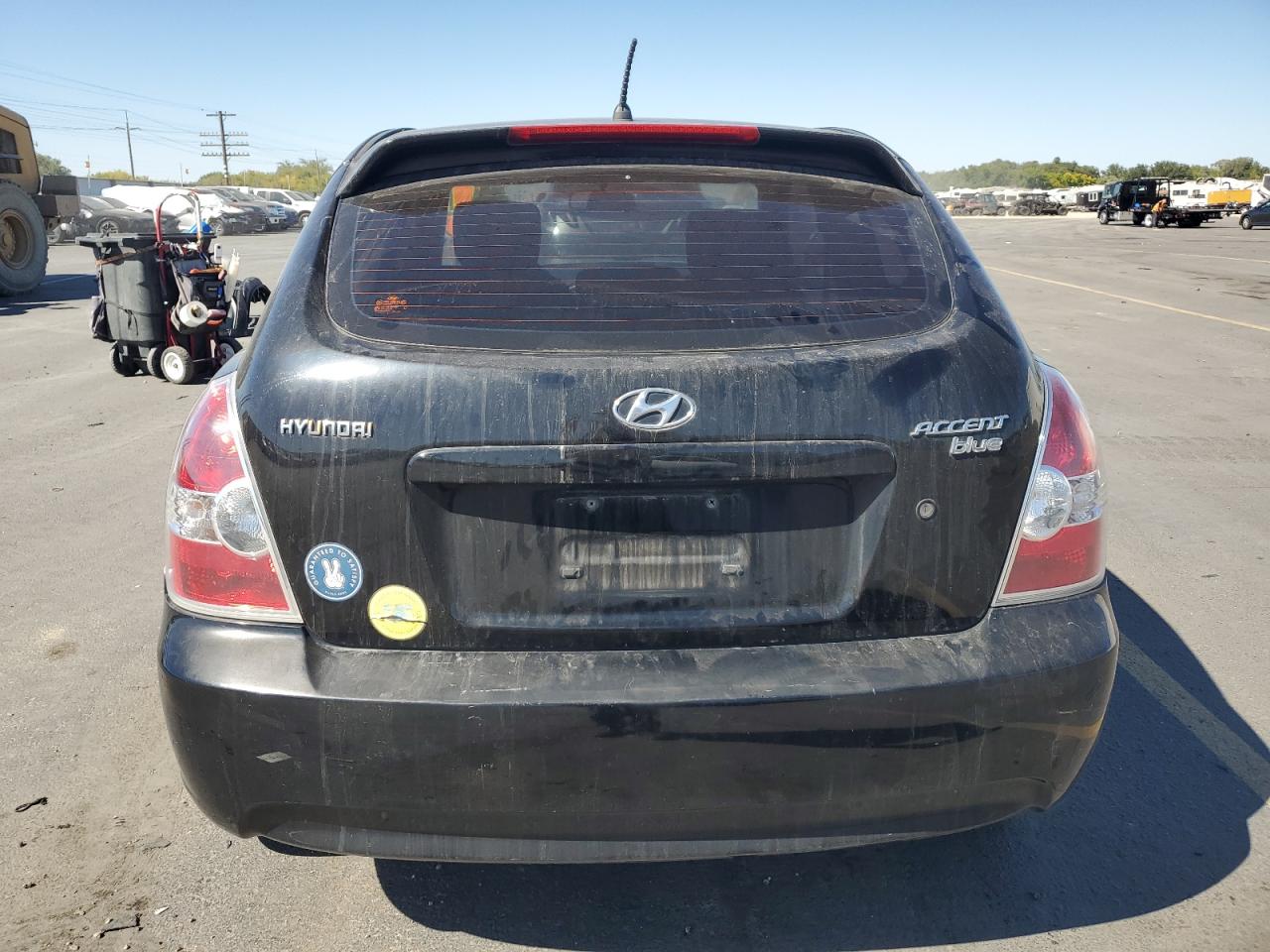 2010 Hyundai Accent Blue VIN: KMHCM3AC3AU176252 Lot: 81770945