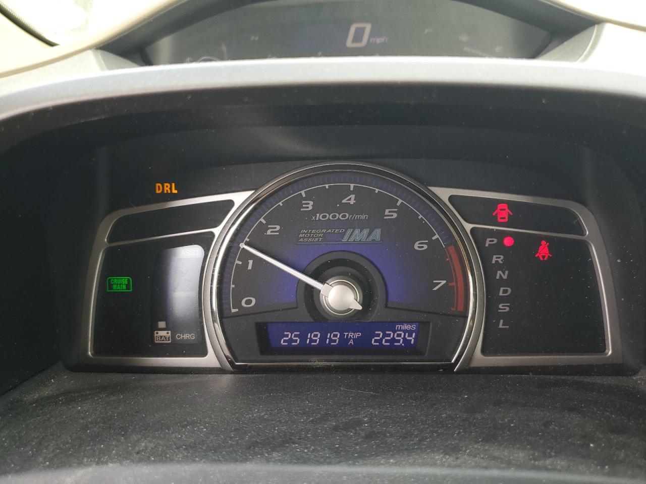 2007 Honda Civic Hybrid VIN: JHMFA36267S022115 Lot: 84799195