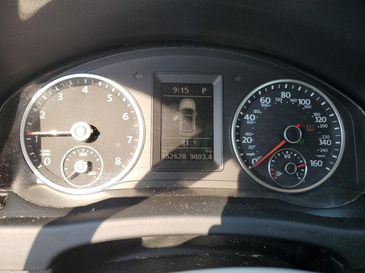 2015 Volkswagen Tiguan S VIN: WVGAV7AX3FW599813 Lot: 81633345