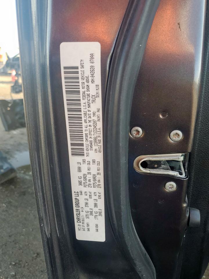 2014 Ram 1500 Slt VIN: 1C6RR6LT1ES345207 Lot: 83828315