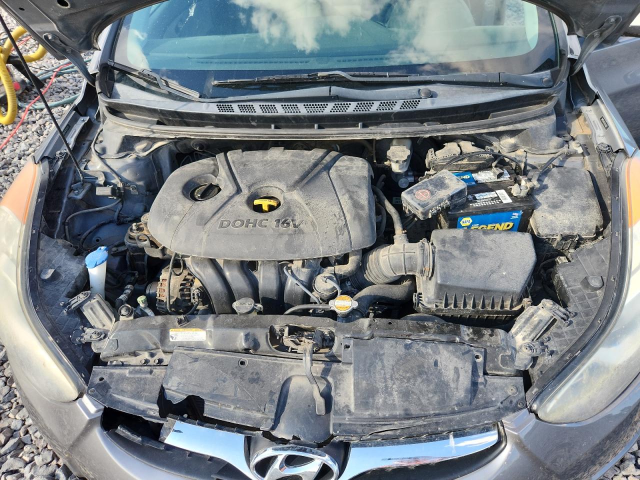 2012 Hyundai Elantra Gls VIN: 5NPDH4AE4CH114201 Lot: 83990695