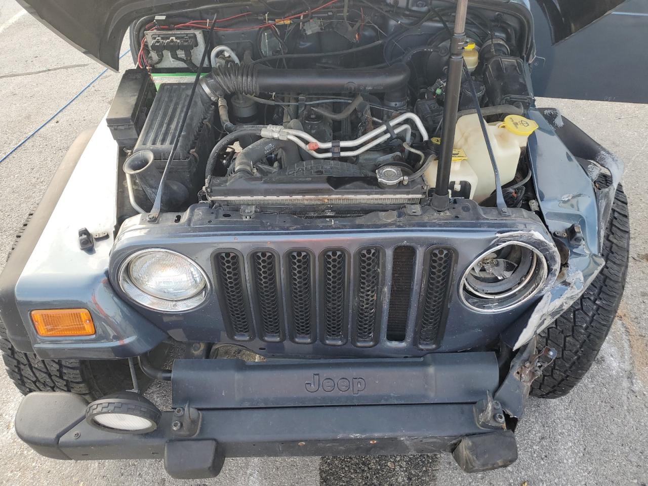 2002 Jeep Wrangler / Tj Sport VIN: 1J4FA49S22P715529 Lot: 80557755