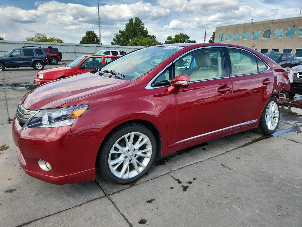 LEXUS HS 2010. Lot# 71893355. VIN JTHBB1BA7A2009667. Photo 1