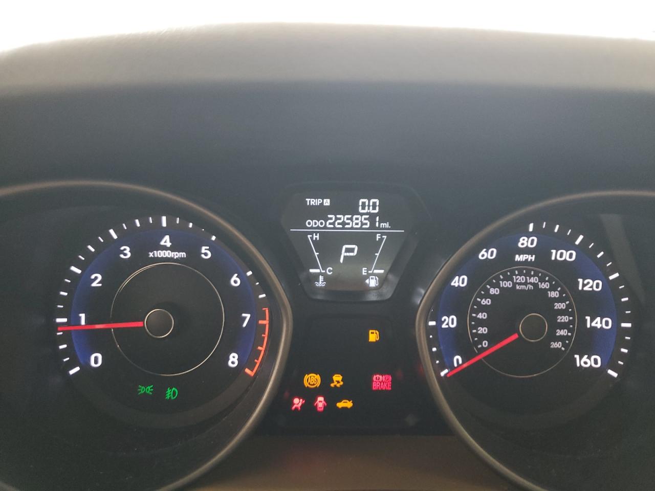 2013 Hyundai Elantra Gls VIN: 5NPDH4AE7DH320761 Lot: 71184345