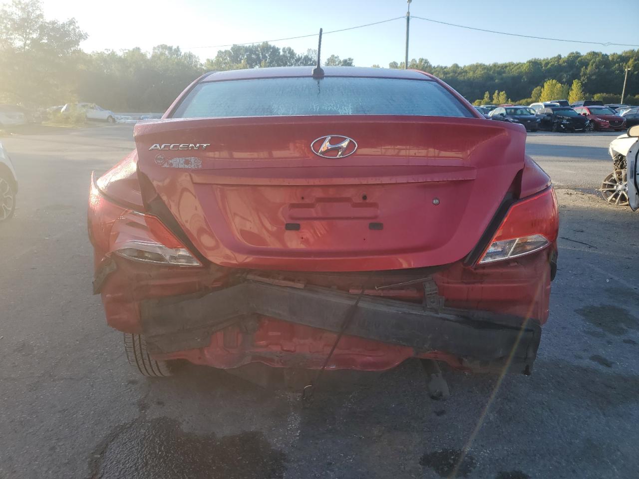 2015 Hyundai Accent Gls VIN: KMHCT4AE1FU842672 Lot: 71834485