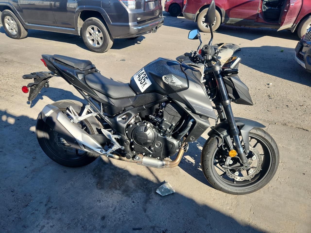 2025 Honda Cb750 A black null gas JH2RH2402SK002112 photo #1