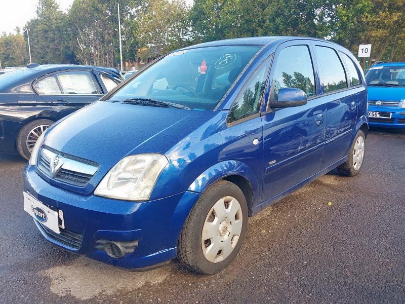 2008 VAUXHALL MERIVA CLUB  for sale at Copart GLOUCESTER