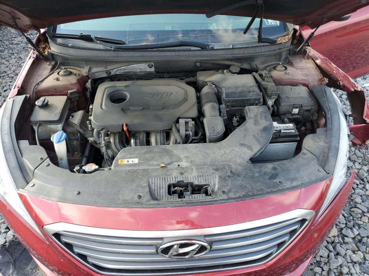 2016 Hyundai Sonata Se VIN: 5NPE24AF1GH384619 Lot: 71913325