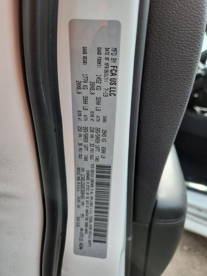 2019 Dodge Durango Gt VIN: 1C4RDJDG2KC836483 Lot: 81905395