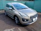2015 PEUGEOT 3008 ALLURE HDI 1.6 HDI ALLURE 5DR for sale at Copart PETERLEE