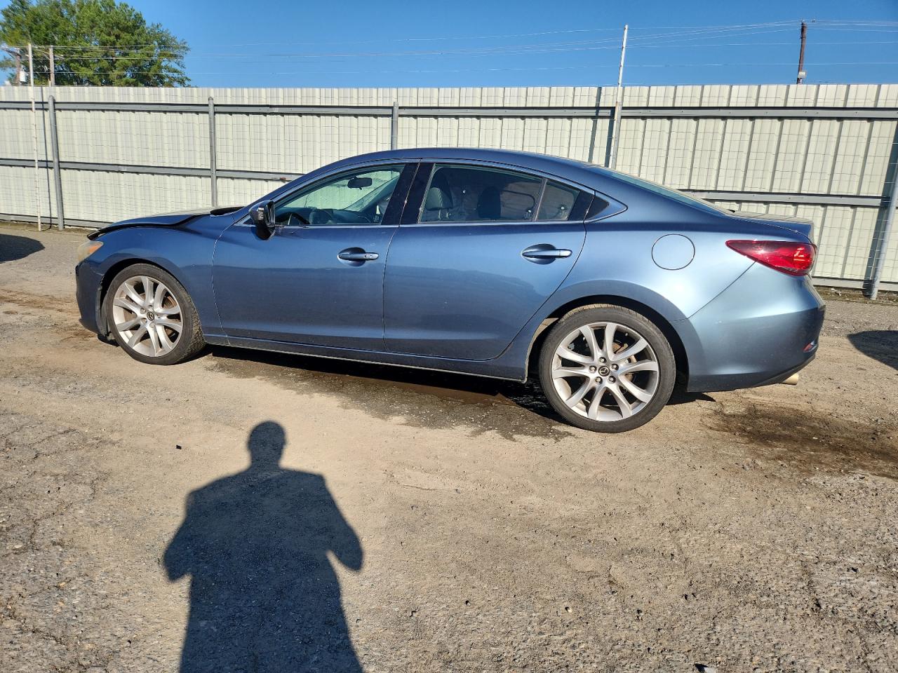 2016 Mazda 6 Touring blue null gasoline JM1GJ1V57G1414211 photo #3