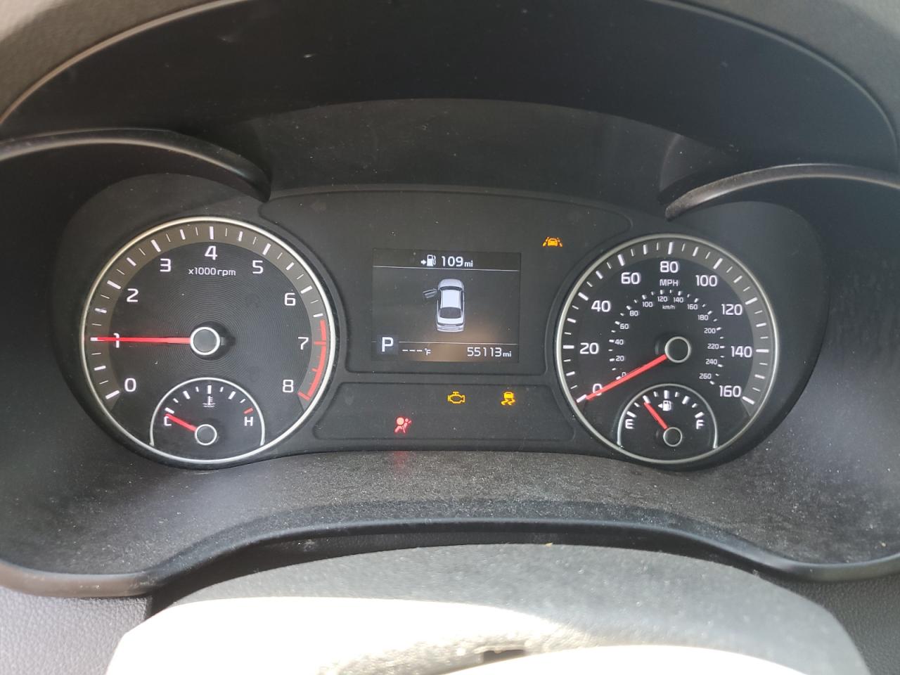 2019 Kia Optima Lx VIN: 5XXGT4L33KG329120 Lot: 80011335