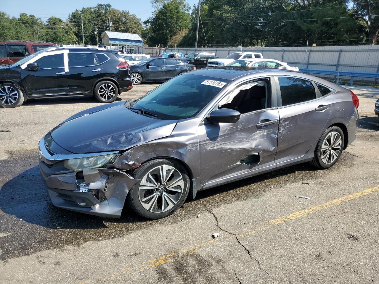 2016 Honda Civic Ex VIN: 19XFC1F36GE027066 Lot: 81115155